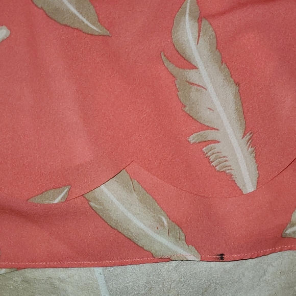 KZ Karen Zambos 🪶 Feather Asymmetrical tier Dress - Picture 15 of 15